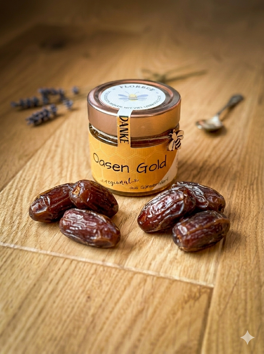 Oasen Gold  (Cremehonig mit Datteln) 200g