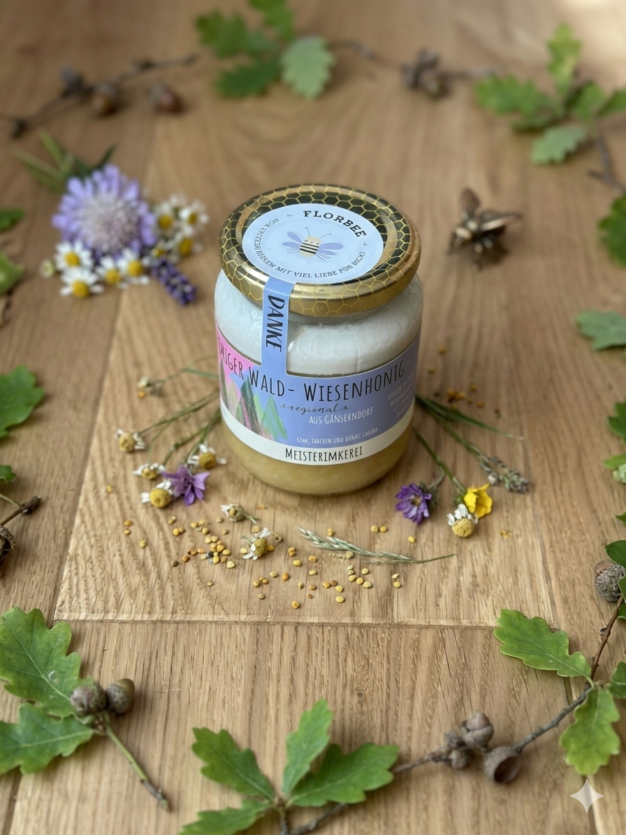 Cremiger Wald- und Wiesenhonig 400g