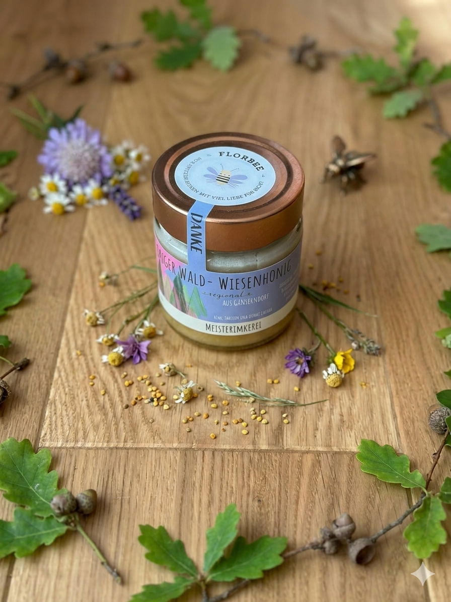 Cremiger Wald- und Wiesenhonig 200g