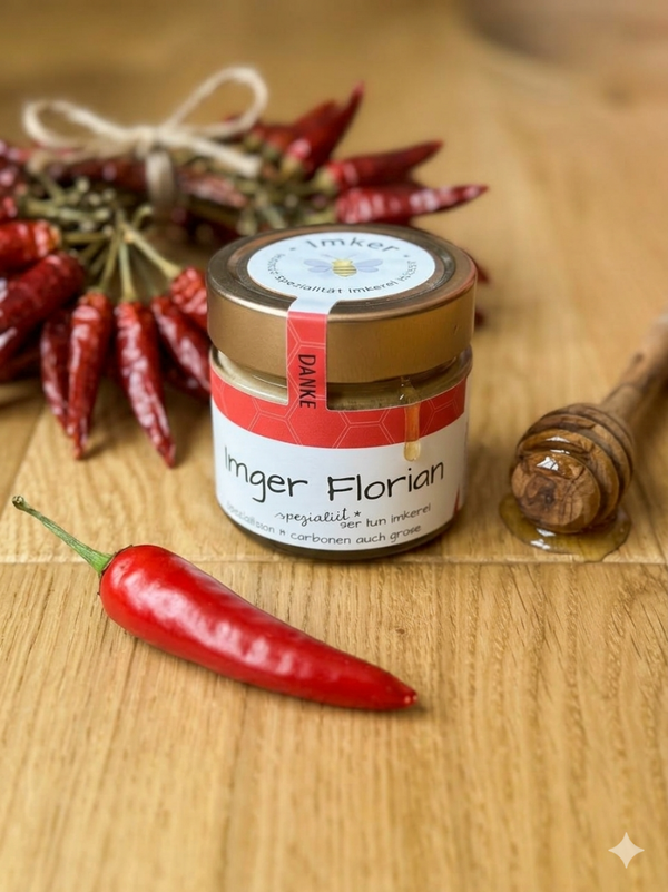 chiliger Florian (Honig mit Chili Habanero scharf) 200g