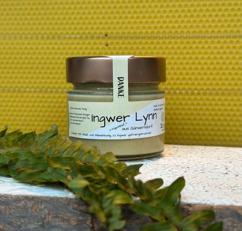 Ingwer Lynn (Honig mit Ingwer) 200g