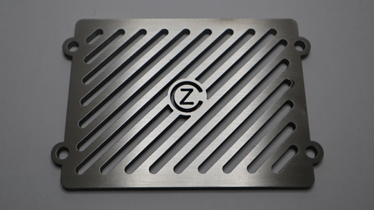 CZ Radiator Cover Diagonal W/ Logo 2.0
