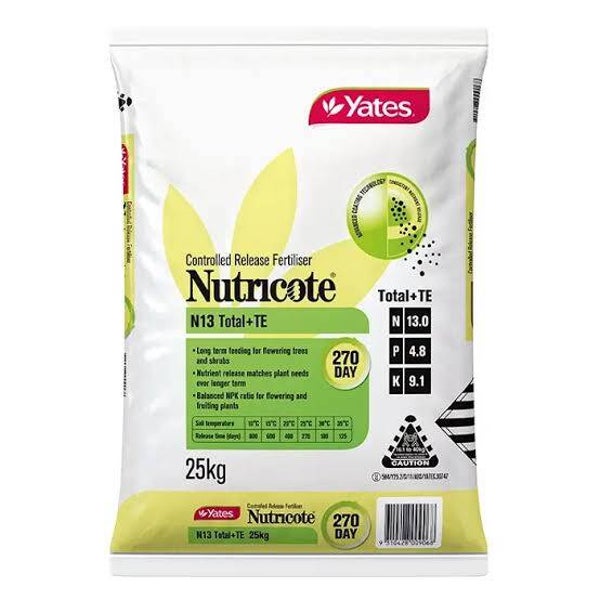 Yates Nutricote BLUE 140 day (25kg) 16+4.4+8.3-