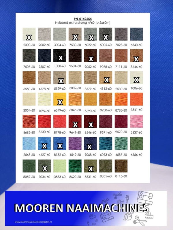 Coats Nylbond ijzersterk nylongaren 0,5mm