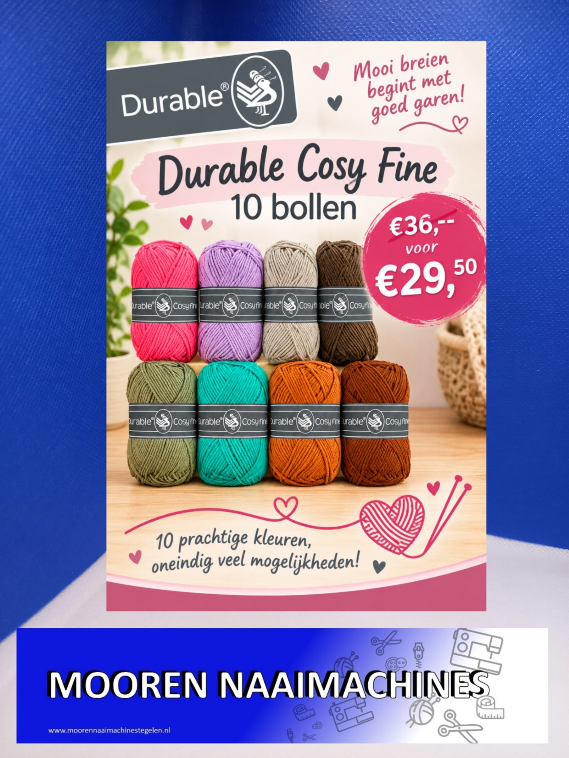Durable Cosy Fine Brei Haak garen