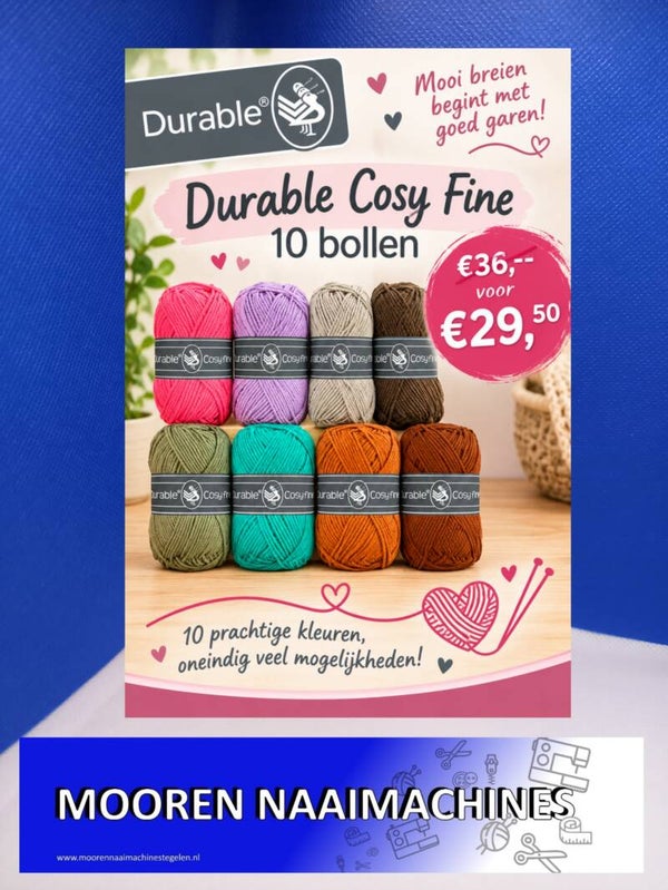 Durable Cosy Fine Brei Haak garen
