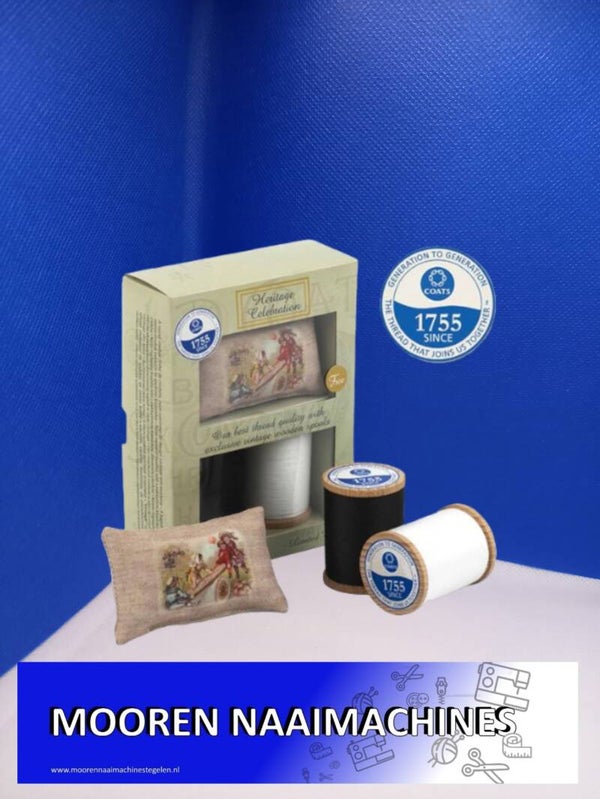 Coats vintage naaigaren set