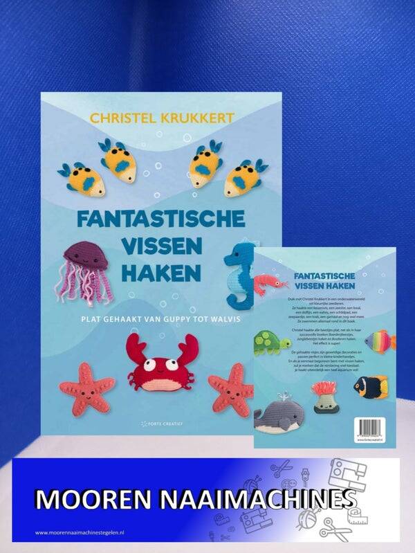 Haakboek Fantastische Vissen Haken Schrijfster Christel Krukkert