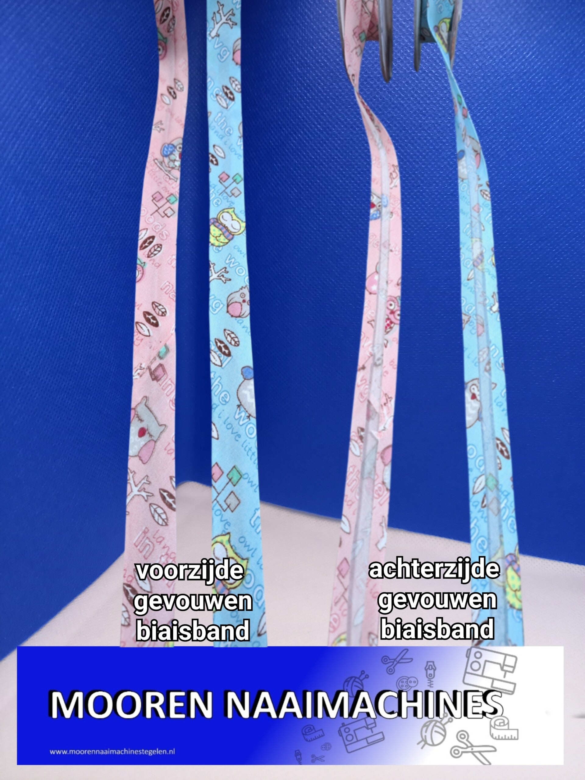 Sierband Kant Lint Biaisband uil 20mm