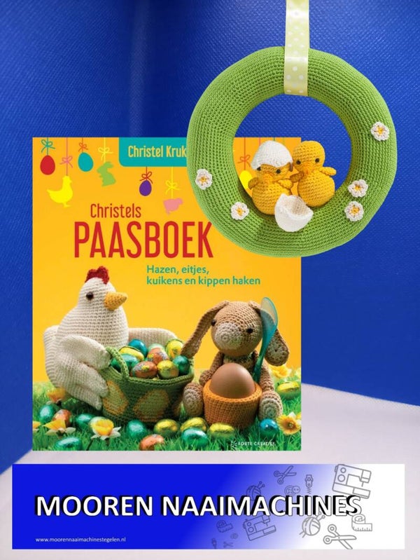 Haakboek  Christels Paasboek Schrijfster Christel Krukkert