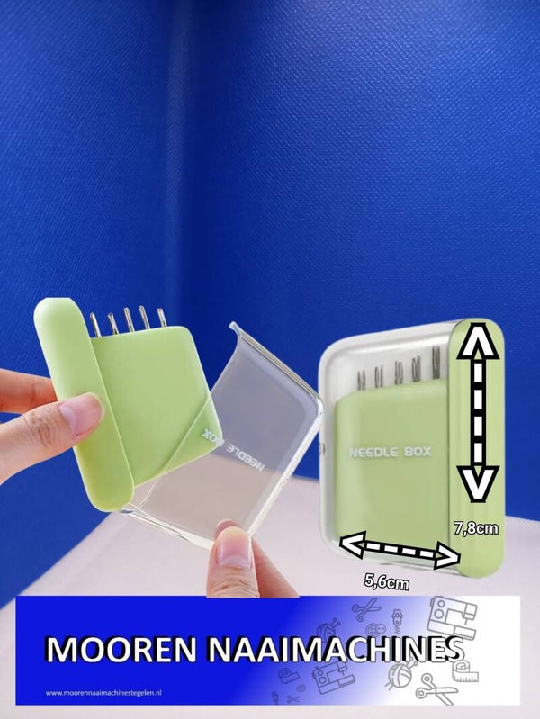 Naainaalden in opbergbox