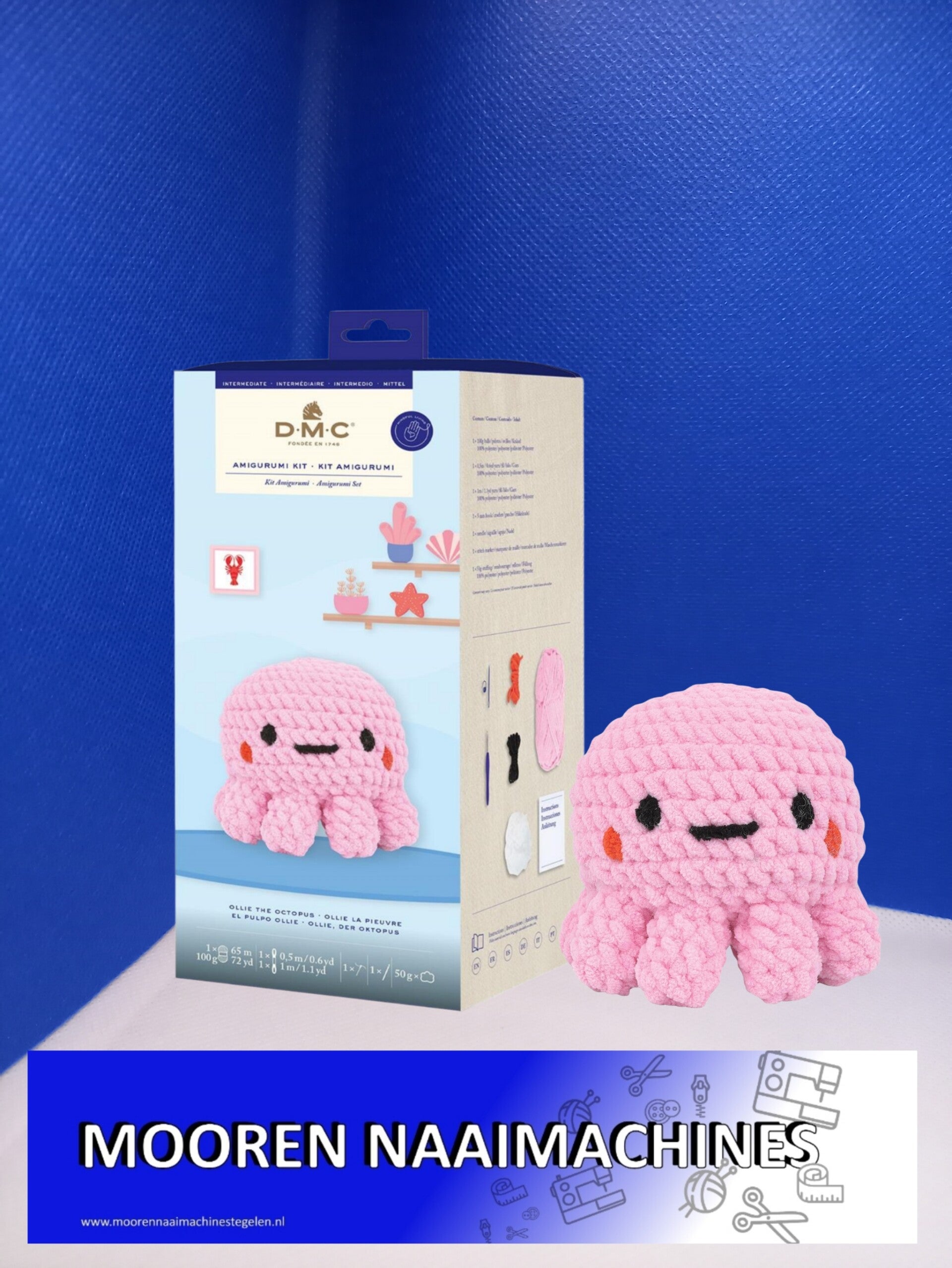 DMC  amigurumi haakpakket Ollie de Octopus