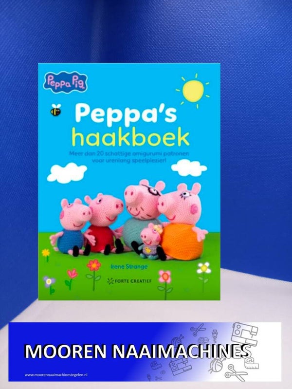 haakboek Peppa Big schrijfster Irene Strange
