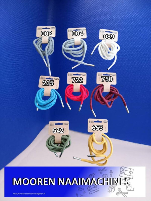 Outlet Opruiming Opry hoodykoord 6mm - 125cm