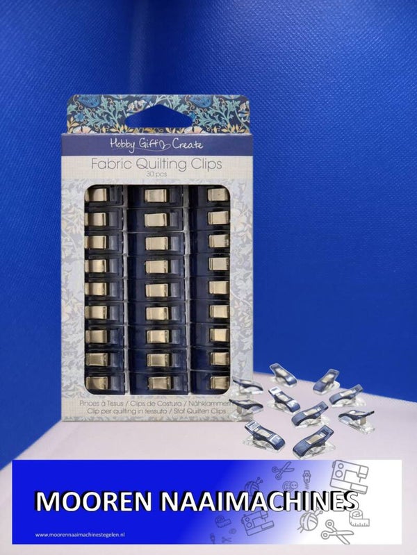 Create Hobby Gift stof clips Quilt clips 10 x 26mm