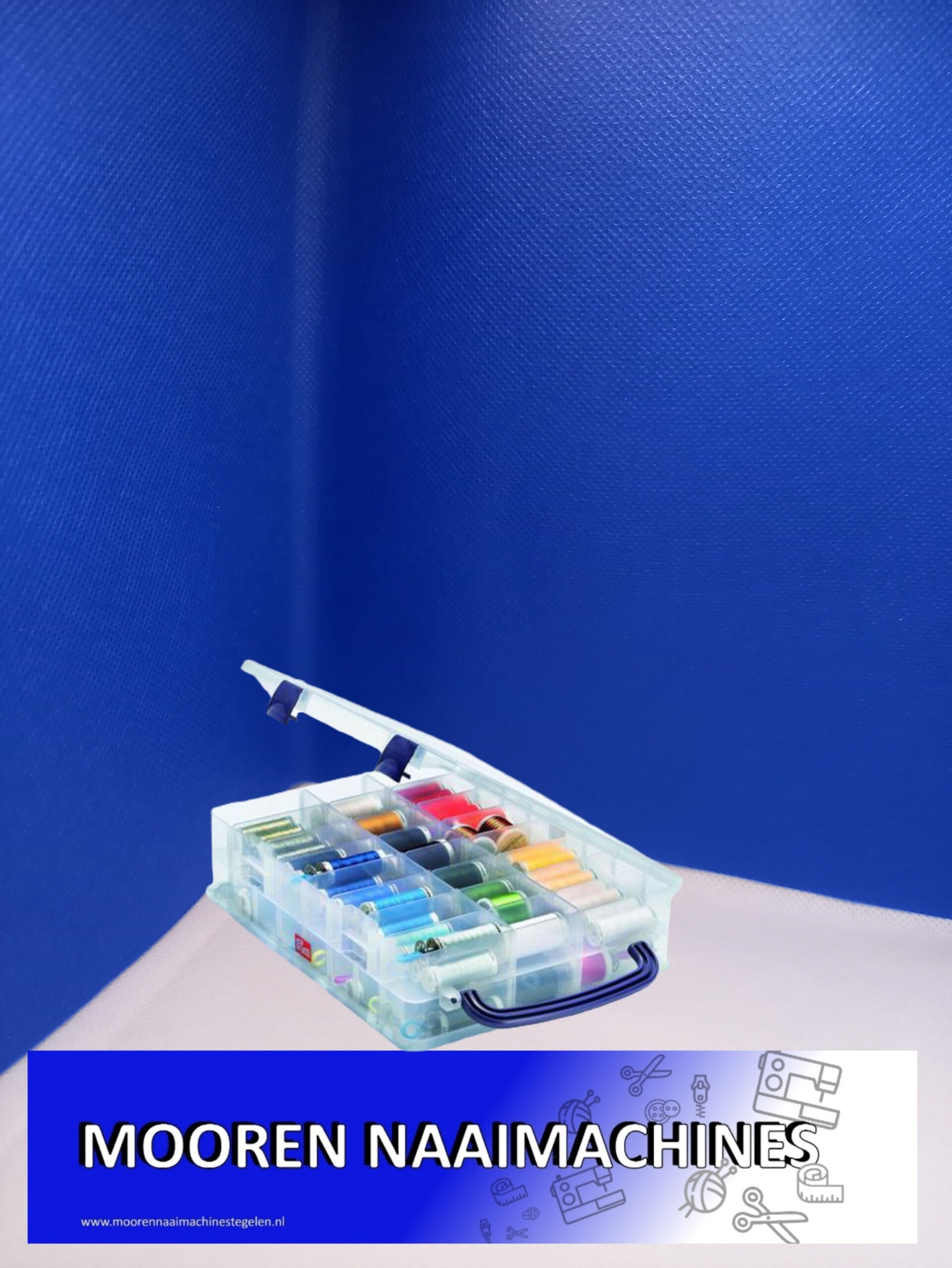 Prym Restyle naaigaren opbergbox opbergdoos voor 48 klosjes