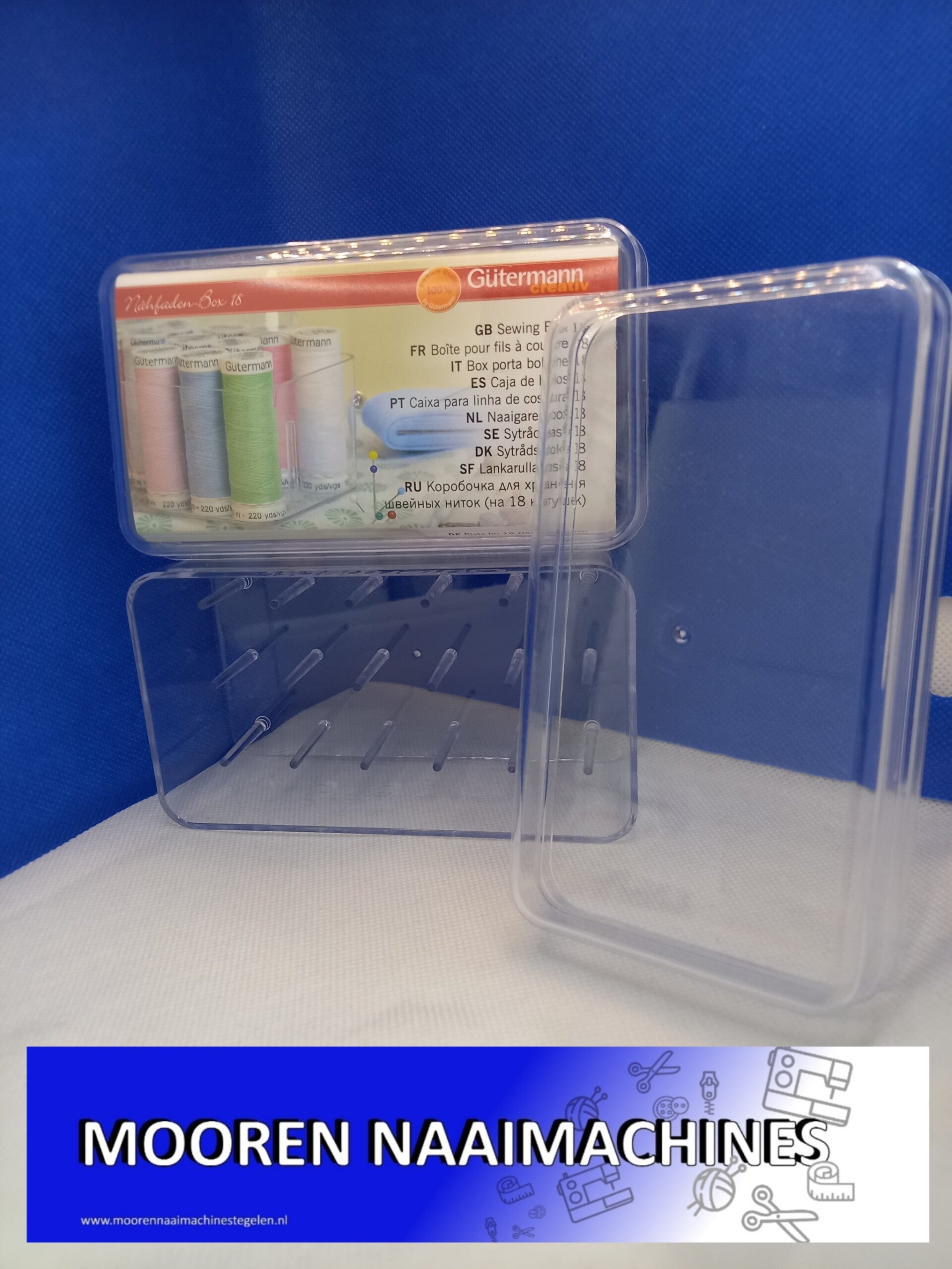 Gütermann naaigaren opbergbox opbergdoos