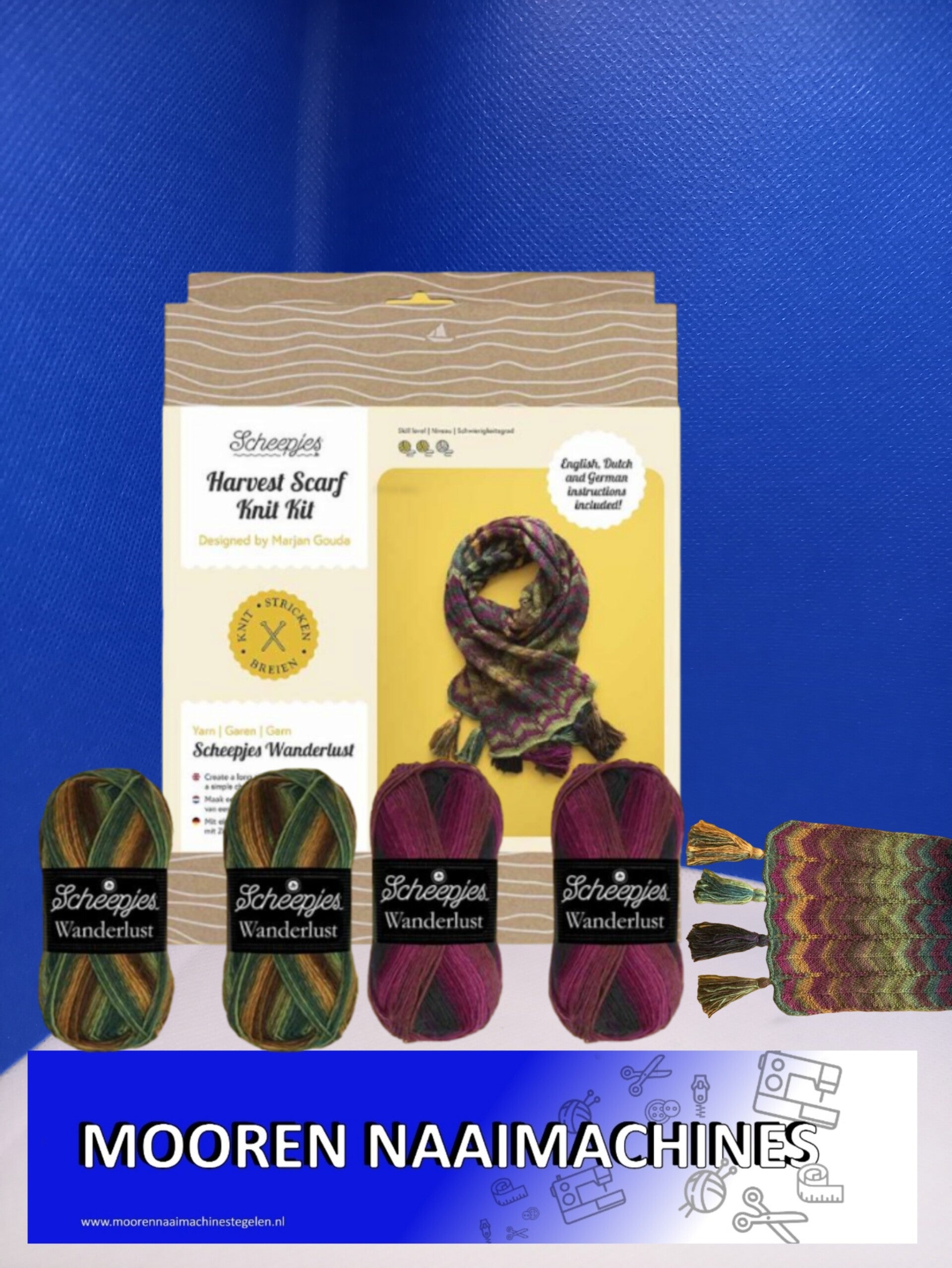 Scheepjes Kit Experience Harvest Scarf