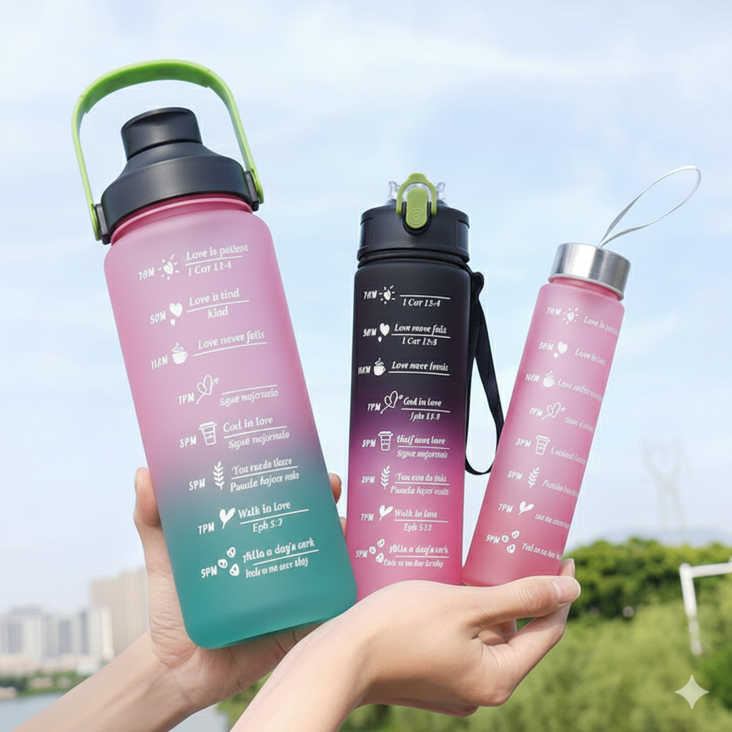 Blessings gym water bottle