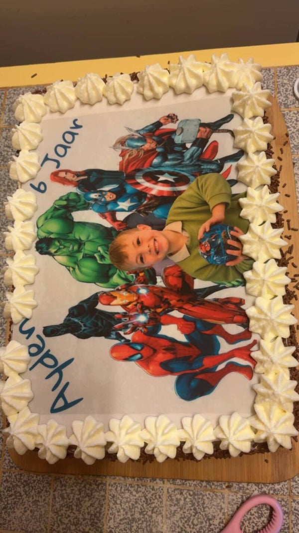 Taart met foto