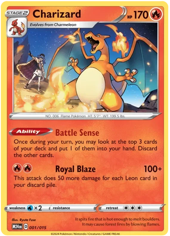 Dragon Discovery  001/015 Charizard