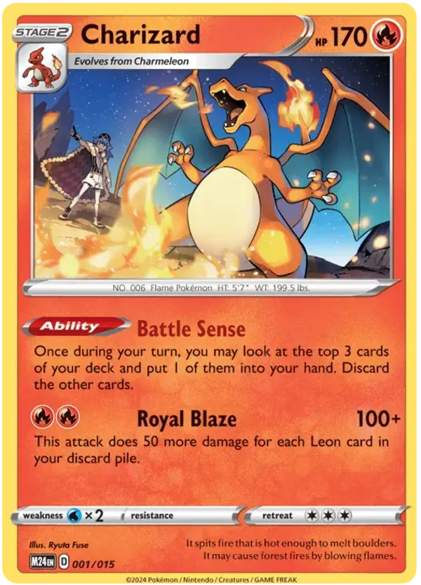 Dragon Discovery  001/015 Charizard