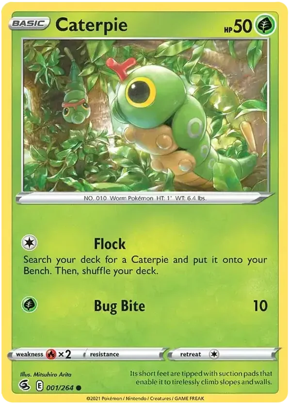 Fusion Strike  001/264 Caterpie