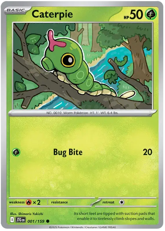 Journey Together  001/159 Caterpie
