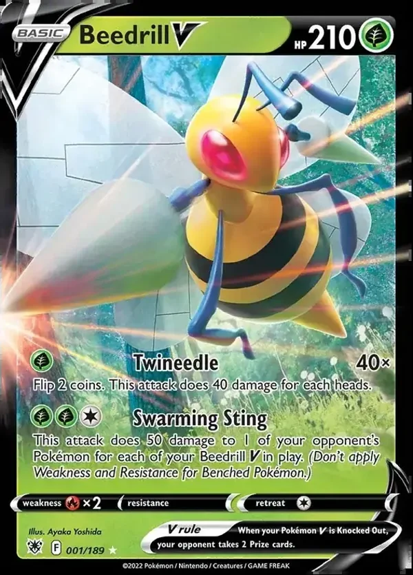 Astral Radiance  001/189 Beedrill V