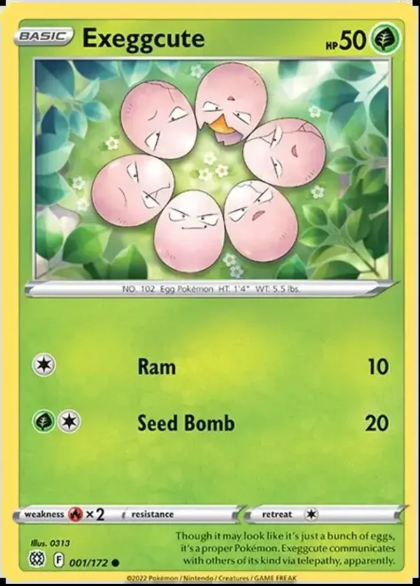 Brilliant Stars  001/172 Exeggcute