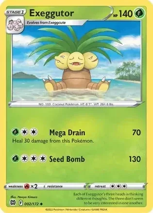Brilliant Stars  002/172 Exeggutor