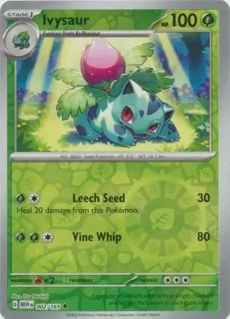 151  002/165 Ivysaur Rev Holo