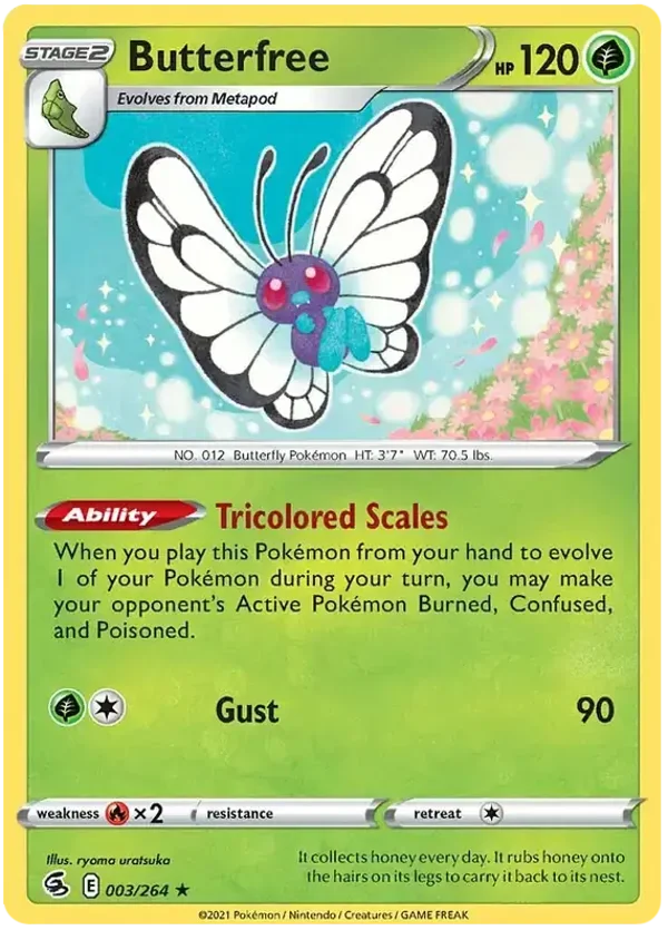 Fusion Strike  003/264 Butterfree Holofoil