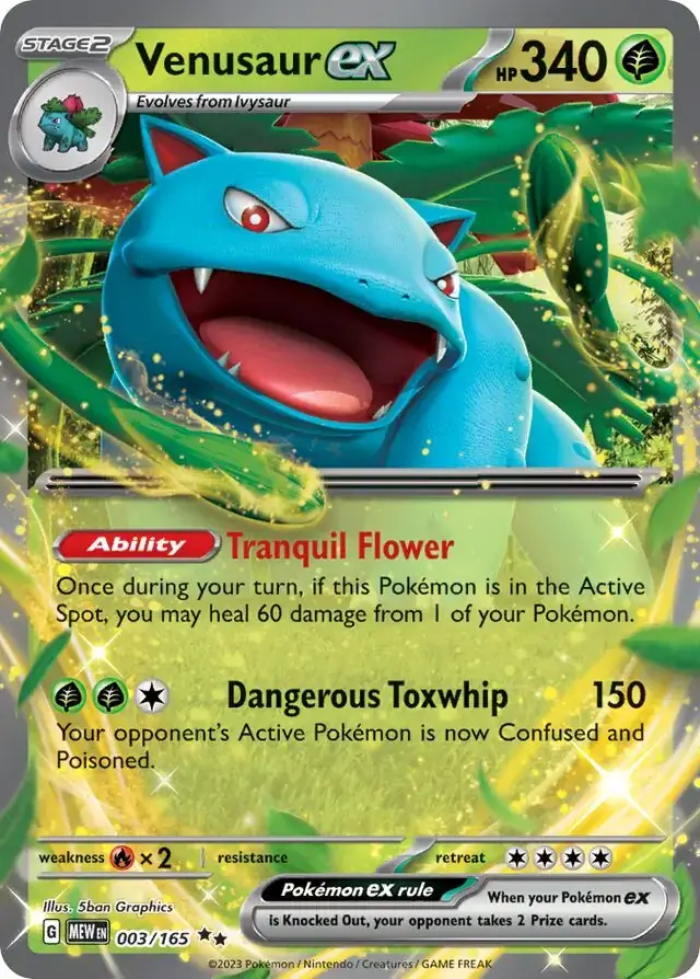 151  003/165 Venusaur Ex