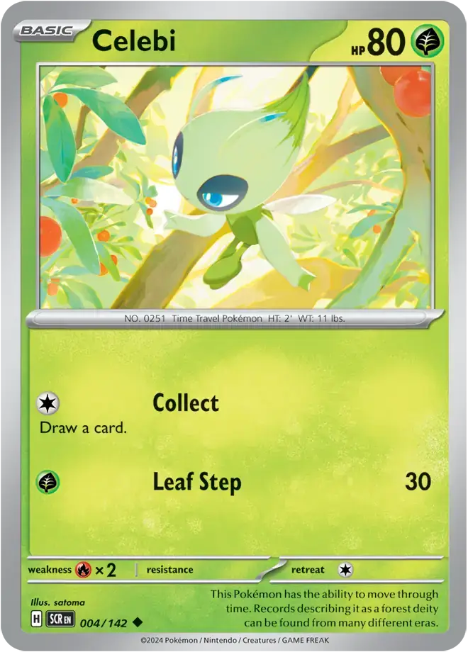 Stellar Crown  004/142 Celebi