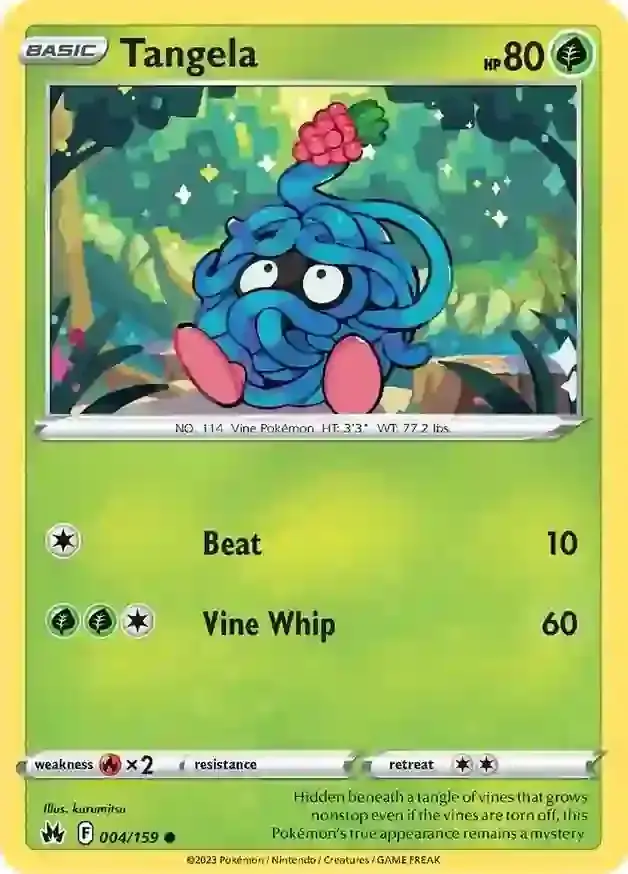 Crown Zenith  004/159 Tangela