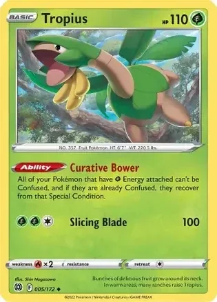Brilliant Stars  005/172 Tropius