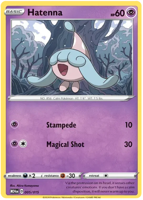 Dragon Discovery  005/015 Hatenna