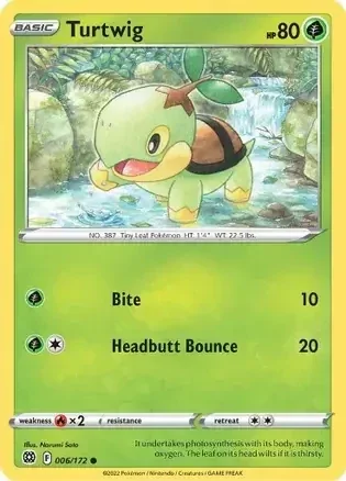 Brilliant Stars  006/172 Turtwig