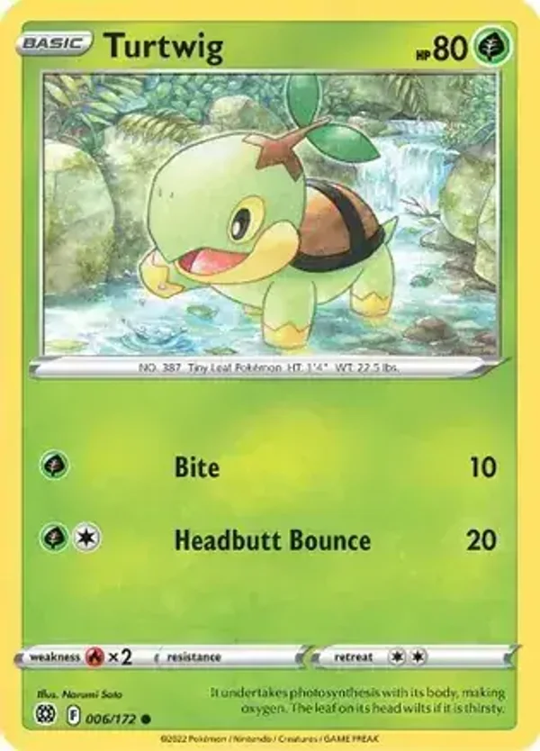 Brilliant Stars  006/172 Turtwig
