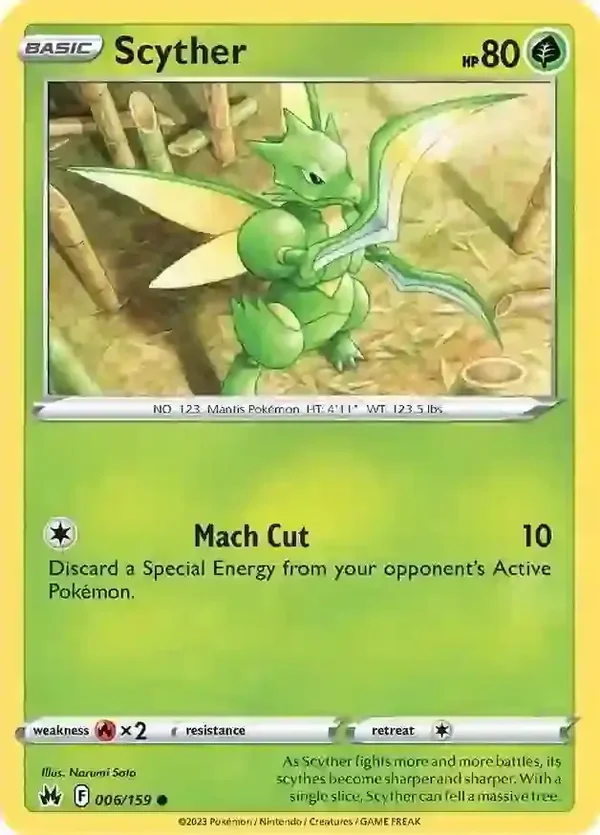 Crown Zenith  006/159 Scyther