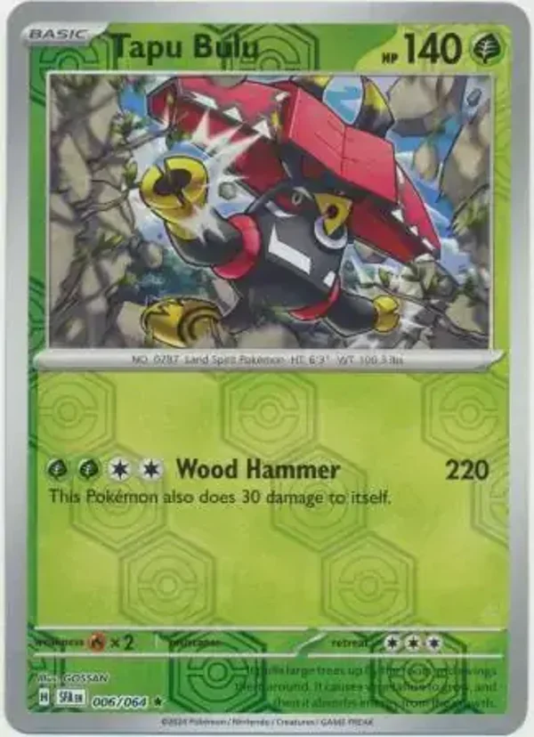 Shrouded Fable  006/064 Tapu Bulu Rev Holo