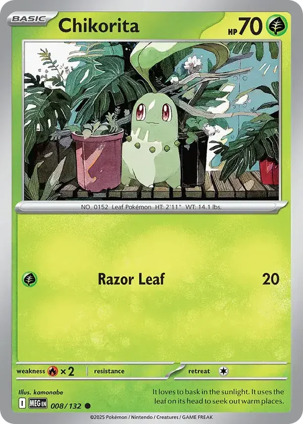 Mega Evolution  008/132 Chikorita