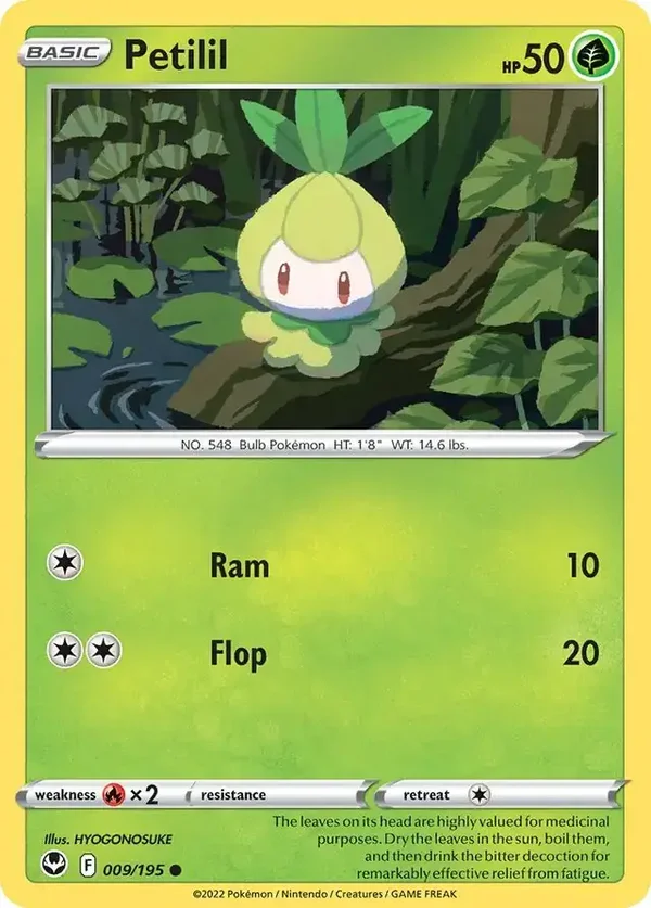 Silver Tempest  009/195 Petilil