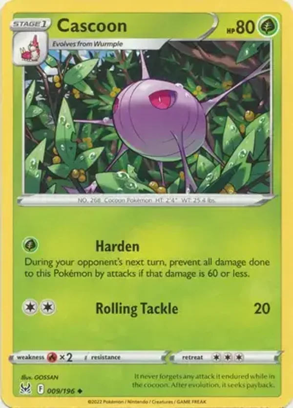 Lost Origin  009/196 Cascoon