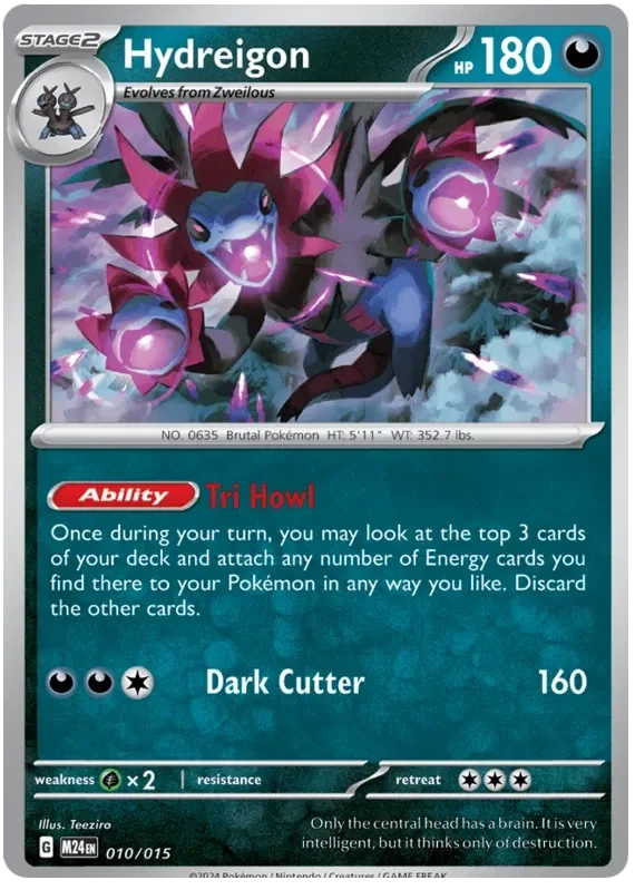 Dragon Discovery  010/015 Hydreigon Holofoil