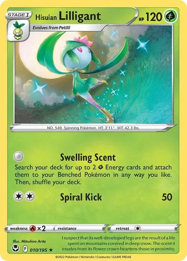 Silver Tempest  010/195 Hisuian Lilligant