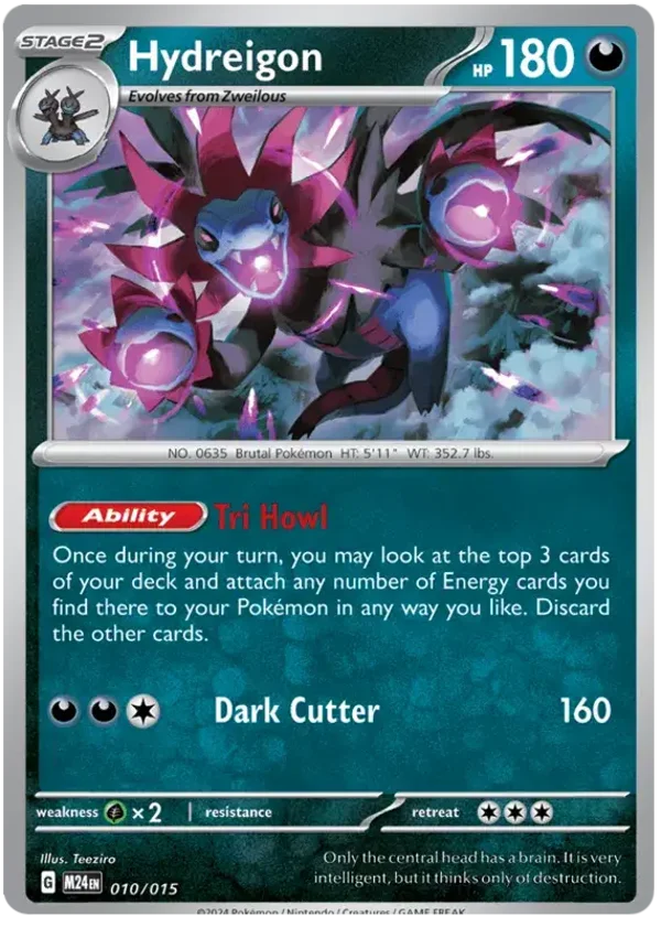 Dragon Discovery  010/015 Hydreigon Holofoil