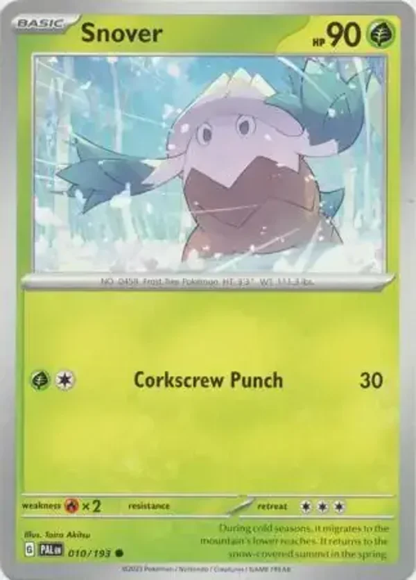 Paldea Evolved  010/193 Snover
