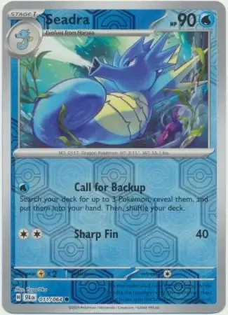 Shrouded Fable  011/064 Seadra Rev Holo